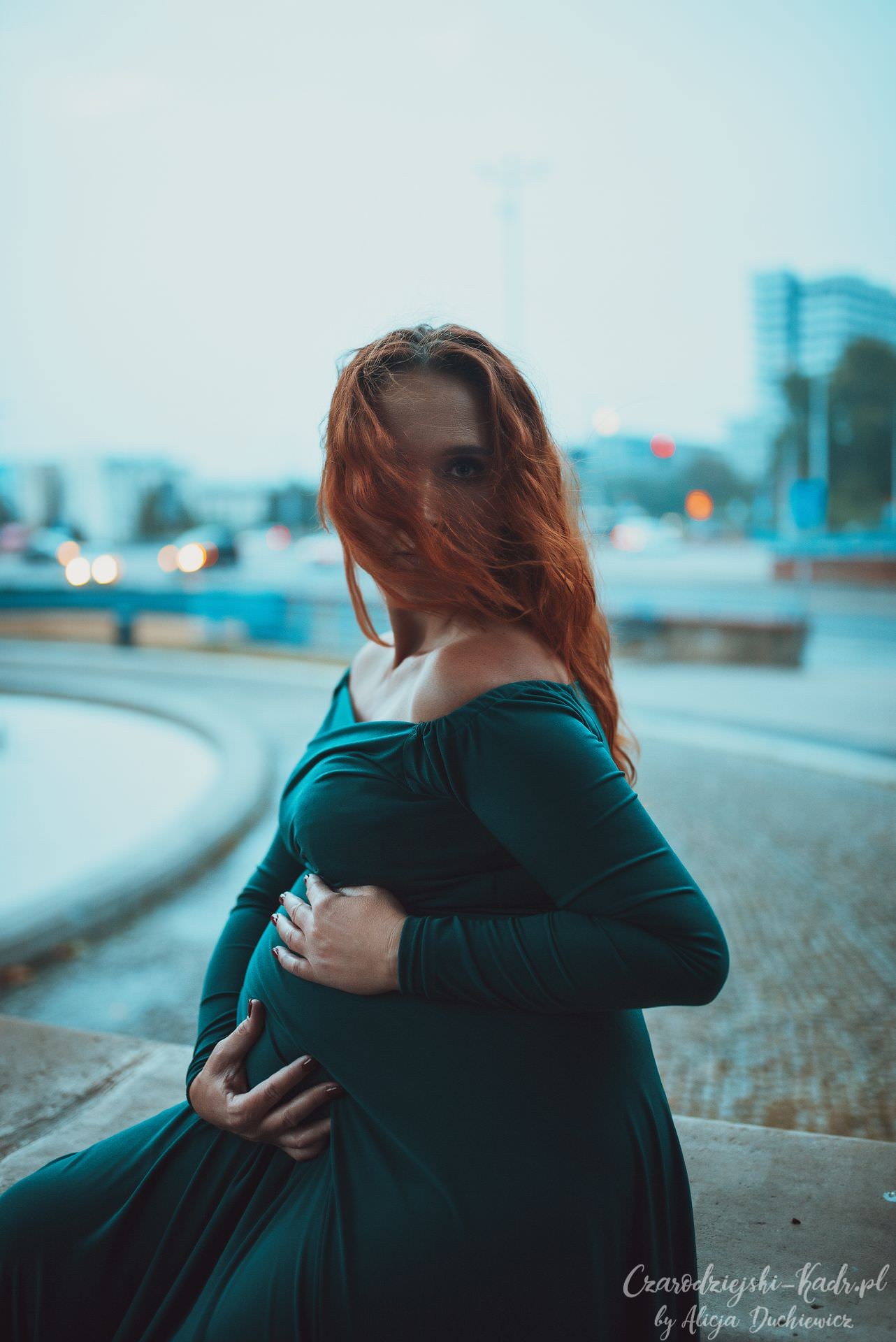 Przepiękna Kobieta w ciąży - fotografia ciążowa, sesje zdjęciowe